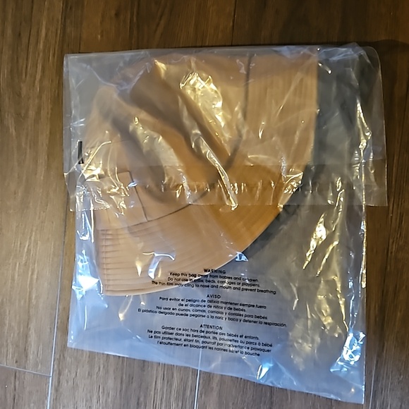 LACK OF COLOR WAVE BUCKET HAT- TAN VEGAN LEATHER SIZE 58CM M/L main image 5